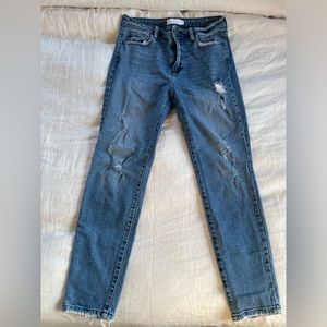 Carly Jean Los Angeles Blue Skinny Jeans